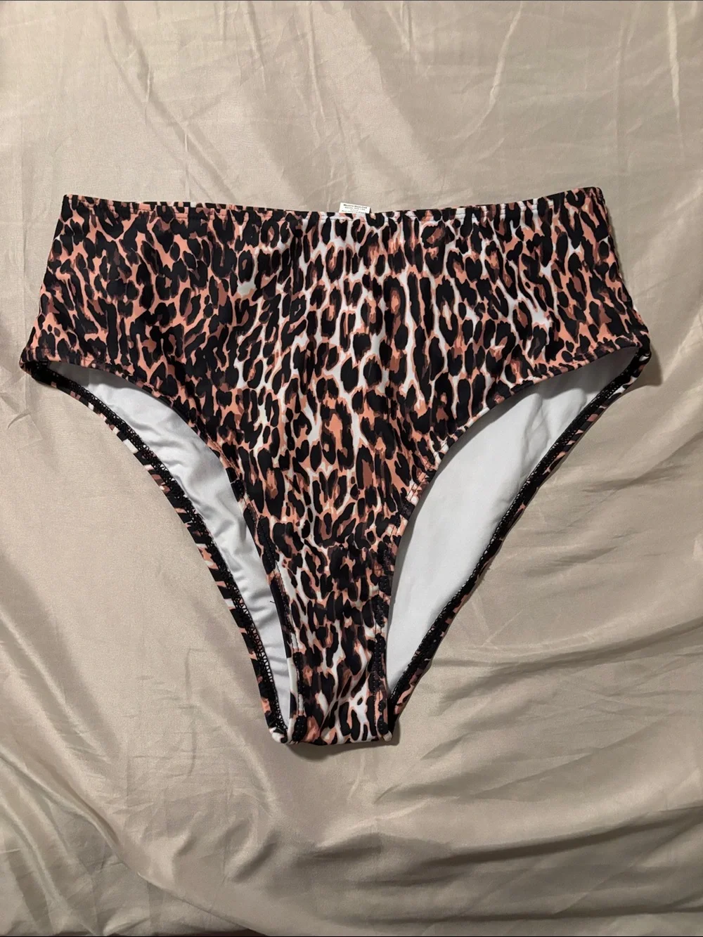 Sweatyrocks Leopard Print High Rise Bikini
